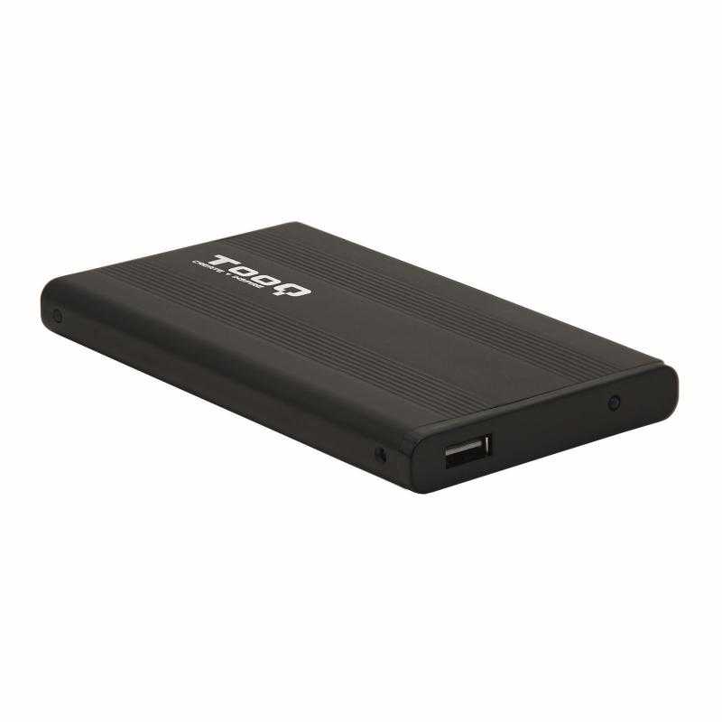 TooQ TQE-2510B caja HD 2.5" SATA USB 2.0 Negra