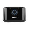 Tooq TQDS-802B Dock Station Doble Bahía HDD Negra