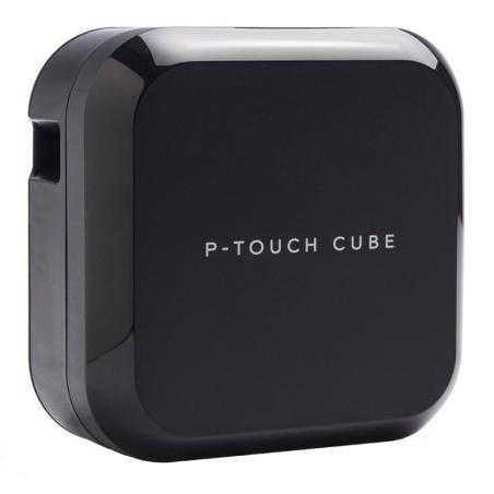 Brother Rotuladora Electronica PTP710BT Cube Negra