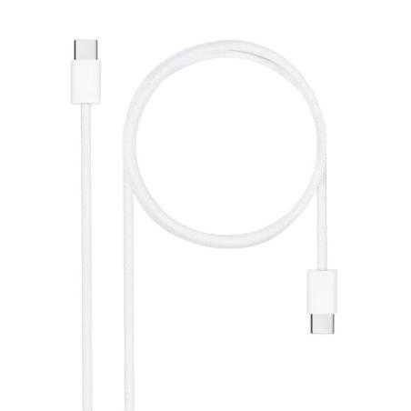 Nanocable Cable USB-C 2.0 60W USB-C/M-M, 1m