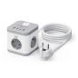 Ewent EW3863 Regleta 3 Tomas SHUCKO+2USB-A+2USB-C Ewent EW3863 Regleta 3 Tomas SHUCKO+2USB-A+2USB-C