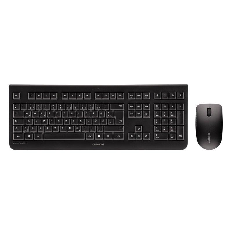 Cherry Teclado+Ratón Inalámbrico Inglés DW3000 Neg Cherry Teclado+Ratón Inalámbrico Inglés DW3000 Neg