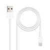 Nanocable Cable de datos/carga LIGHTNING/USB 2 M