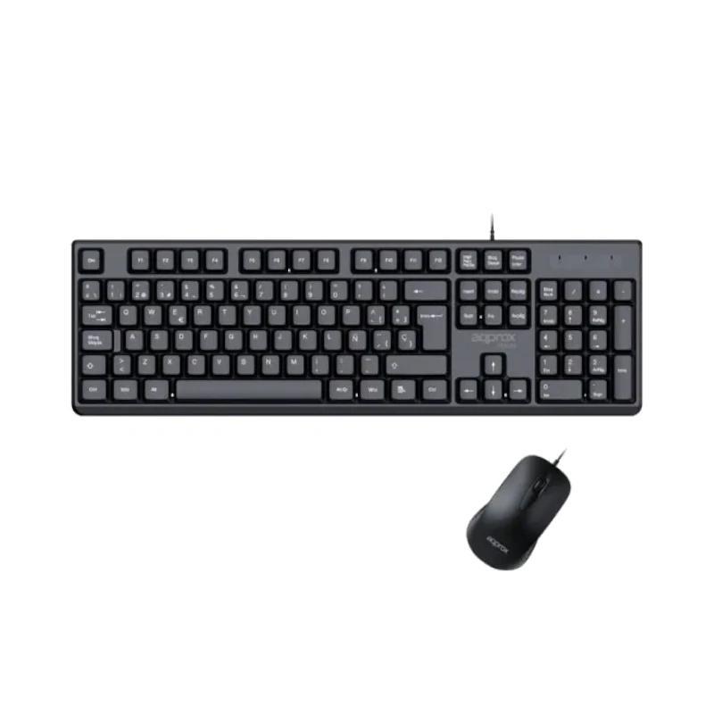 APPROX Teclado+Raton MX245 USB 2.0