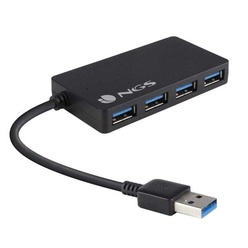 NGS IHUB3.0 HUB 4 puertos USB 3.0