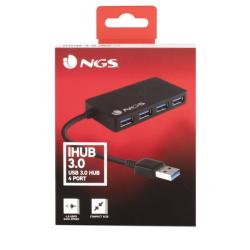 NGS IHUB3.0 HUB 4 puertos USB 3.0