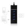 Ewent E1137 HUB USB TIPO C 4 PUEROS USB 3.1