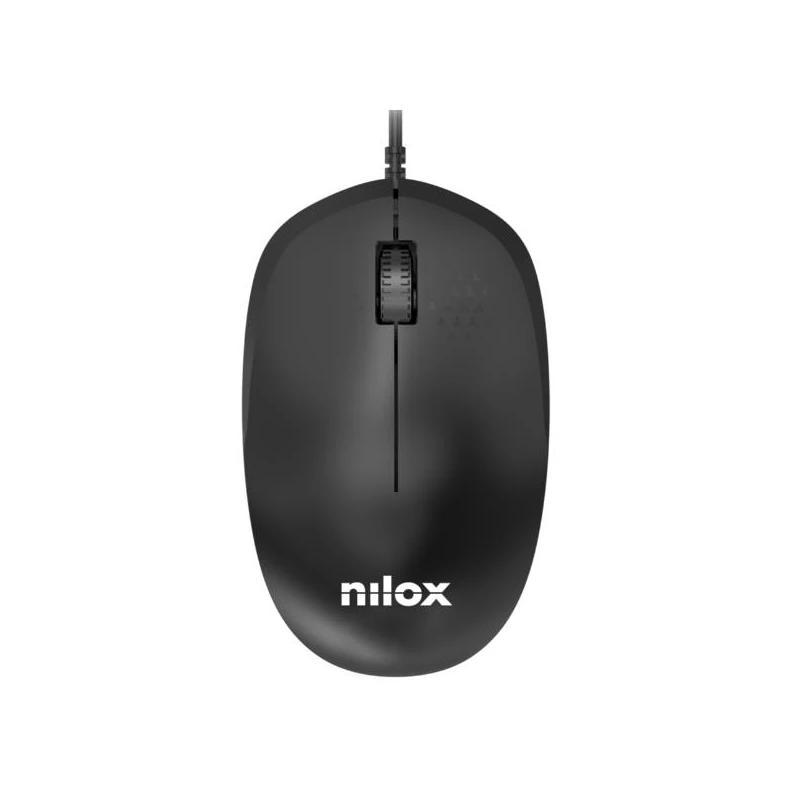 Nilox Ratón MOUSB1012 1200 dpi USB Nilox Ratón MOUSB1012 1200 dpi USB