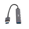 iggual Hub USB 3 puertos USB 2.0 + 1 USB 3.0 THIN