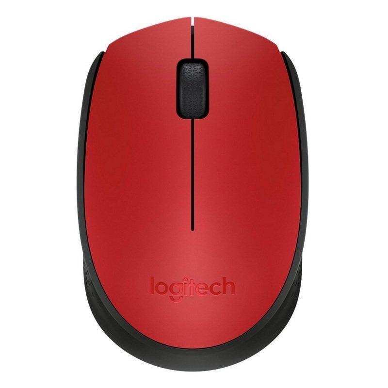 Logitech M171 Ratón Inalámbrico 1000 dpi Neg/Rojo Logitech M171 Ratón Inalámbrico 1000 dpi Neg/Rojo