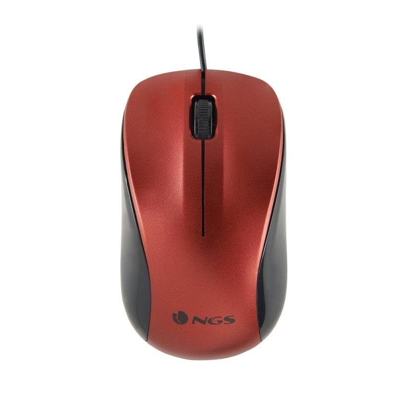 NGS Ratón Óptico WIRED RED NGS Ratón Óptico WIRED RED