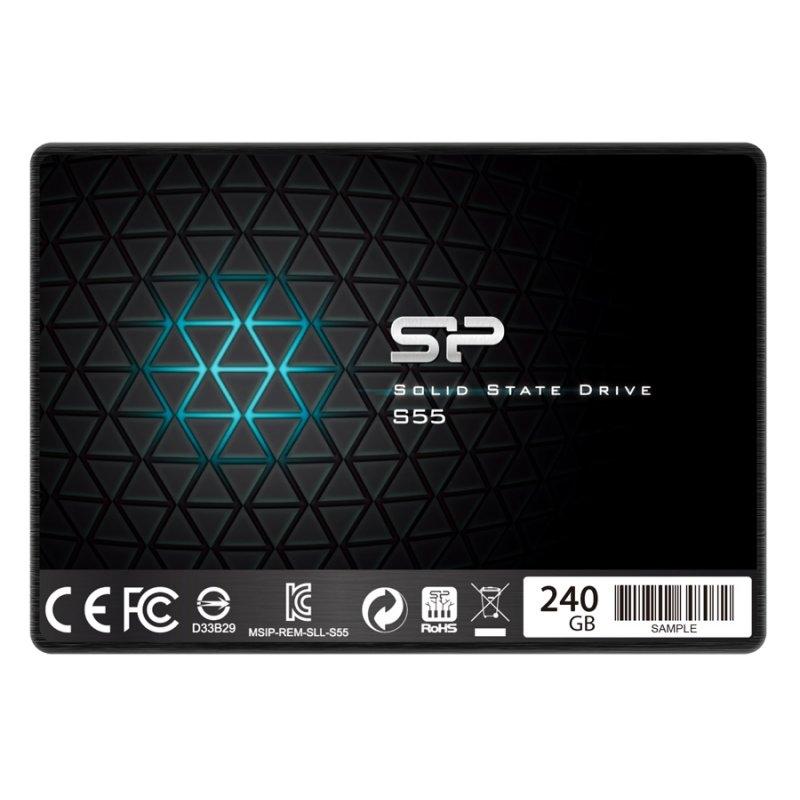SP Slim S55 SSD 240GB 2.5" 7mm Sata3 SP Slim S55 SSD 240GB 2.5" 7mm Sata3