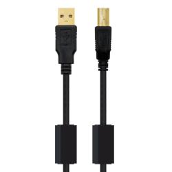 Nanocable Cable USB 2.0 Impresora Ferrita 2.0 M