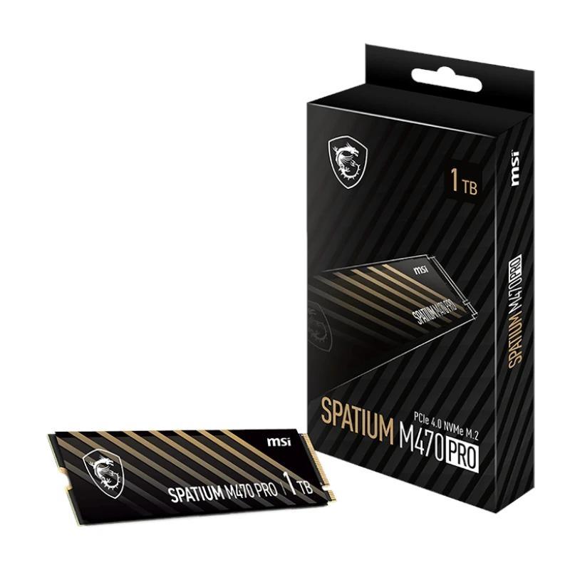 MSI SSD Spatium M470 Pro 1Tb PCIe 4.0 NVMe 6000Mbs MSI SSD Spatium M470 Pro 1Tb PCIe 4.0 NVMe 6000Mbs