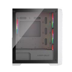 Keep Out Caja M-Atx XC-220W 4FANS Usb3.0 White