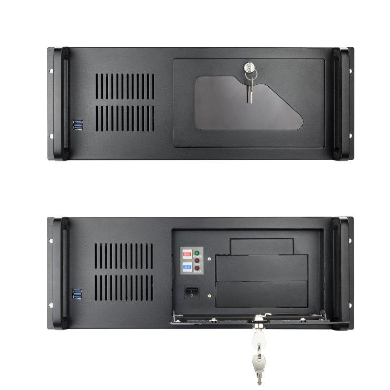 Tooq Caja RACK-406N-USB3 4U 19" ATX Sin F.A Negro Tooq Caja RACK-406N-USB3 4U 19" ATX Sin F.A Negro