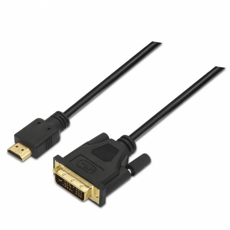 Nanocable Cable DVI/HDMI DVI18+1/M-HDMI A/M,1.8 M Nanocable Cable DVI/HDMI DVI18+1/M-HDMI A/M,1.8 M