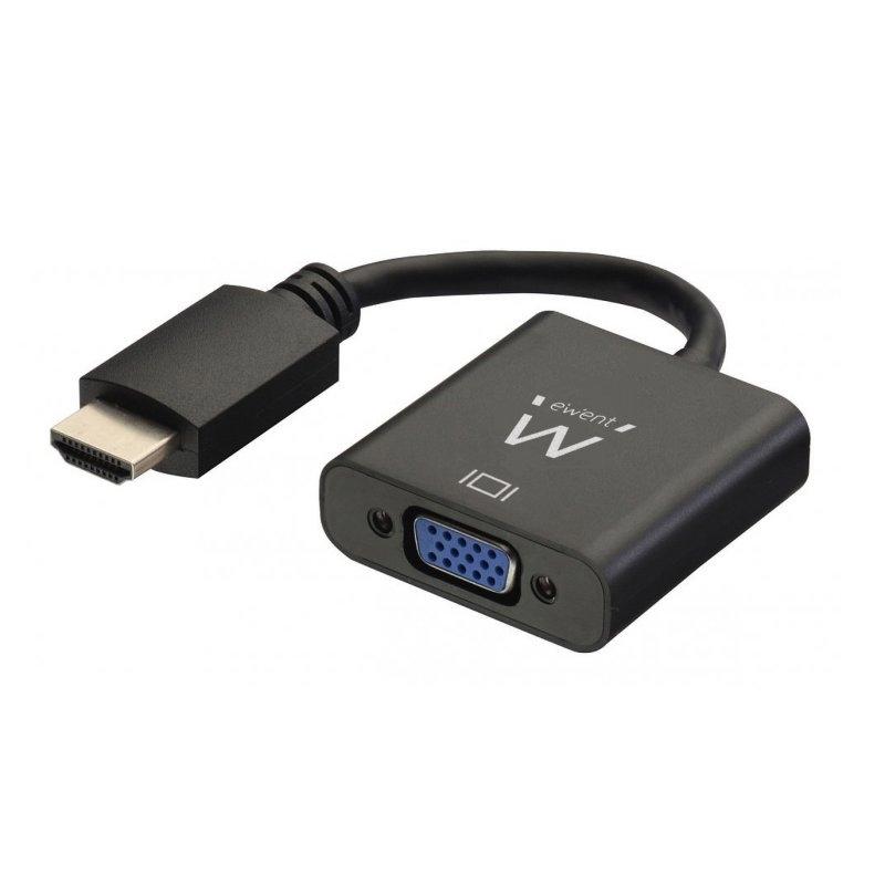 EWENT EW9864 Adaptador Hdmi/Vga con Audio EWENT EW9864 Adaptador Hdmi/Vga con Audio