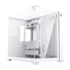 Hiditec Caja ATX Gaming Sky White USB 3.1 TYPE-C