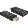 Delock Adaptador DisplayPort 1.1 Macho HDMI Hembra