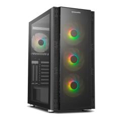 NOX Semitorre HUMMER AERO Hyperflow ARGB Negro