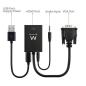 EWENT EW9866 Adaptador Vga/Hdmi con Audio EWENT EW9866 Adaptador Vga/Hdmi con Audio