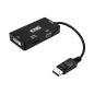 Nanocable Conversor Displayport A VGA/DVI/HDMI Nanocable Conversor Displayport A VGA/DVI/HDMI