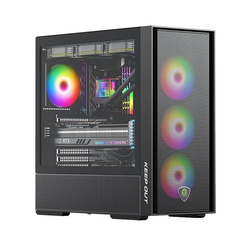 Keep Out Caja M-Atx KO XC-805 MESH ARGB USB3 Black Keep Out Caja M-Atx KO XC-805 MESH ARGB USB3 Black