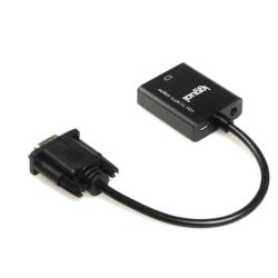 iggual Adaptador VGA a HDMI + audio + microUSB