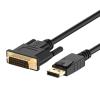 Ewent Cable Displayport A DVI-D 24+1, 1.2 - 3mt