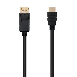 Nanocable Cable Conversor DP a HDMI 1,5 M Negro