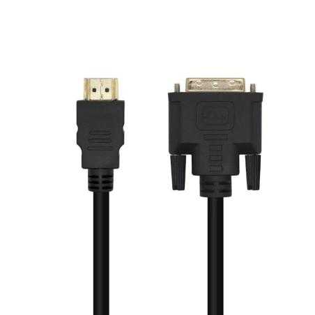 Aisens Cable DVI 18+1/M a HDMI A/M negro 1.8m