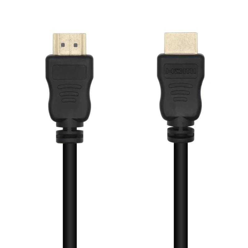 Aisens Cable HDMI v1.4 14+1 A/M-A/M negro 1.5m