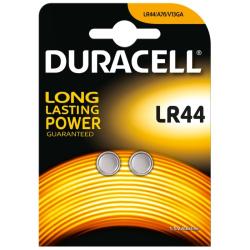 Duracell Pila Botón Alcalina LR44 1,5V Blister*2