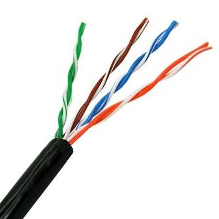 Nanocable Bobina Cable RJ45 CAT5 UTP Rigido100 Ext