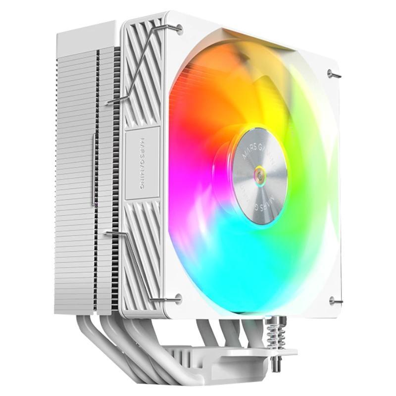 MARS GAMING Ventilador CPU 280W TDP Blanco
