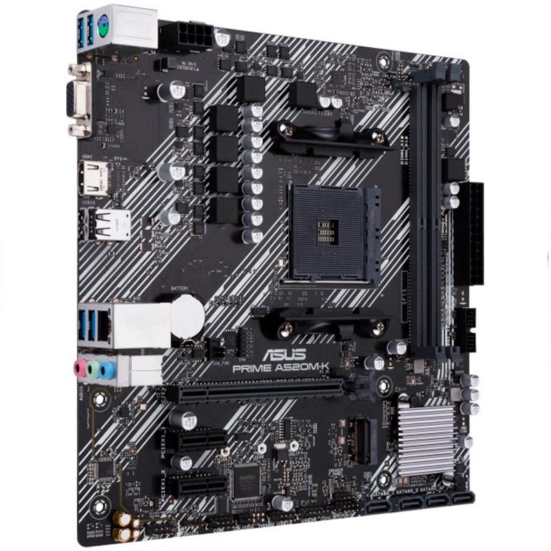 Asus Placa Base PRIME A520M-K mATX AM4 Asus Placa Base PRIME A520M-K mATX AM4