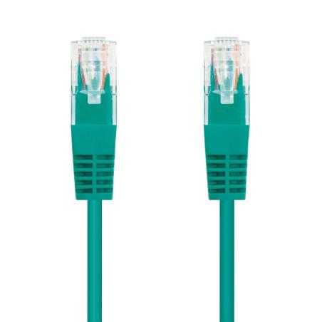 Nanocable Latiguillo RJ45 Cat. 6 UTP 0.5 M Verde