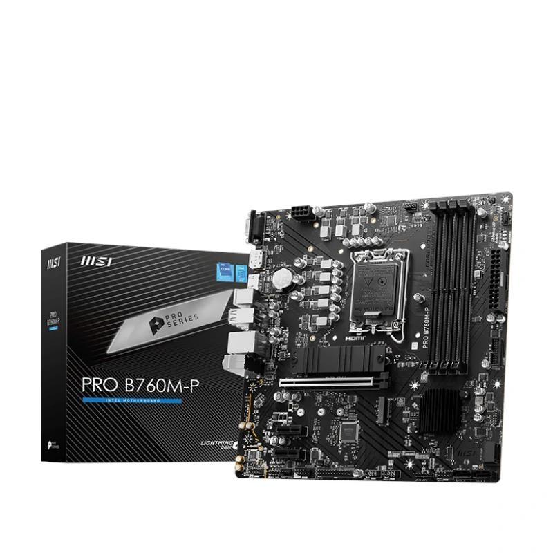 MSI Placa Base PRO B760M-P DDR5 mATX LGA1700 MSI Placa Base PRO B760M-P DDR5 mATX LGA1700