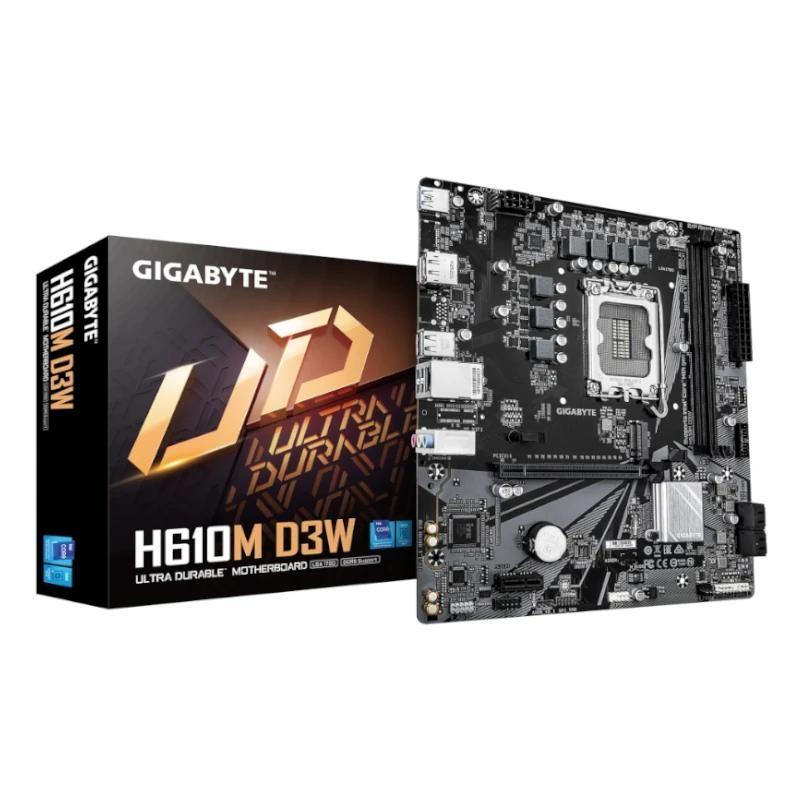 Gigabyte Placa Base H610M D3W DDR5 mATX 1700 Gigabyte Placa Base H610M D3W DDR5 mATX 1700